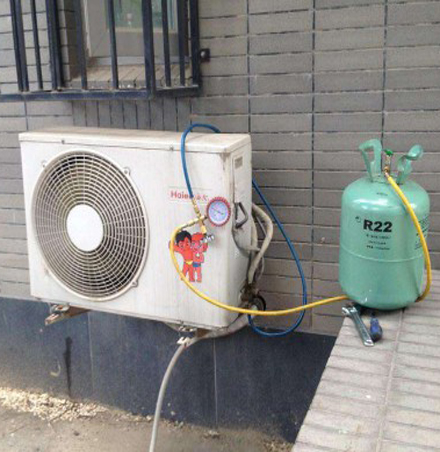 美溪空调加氟